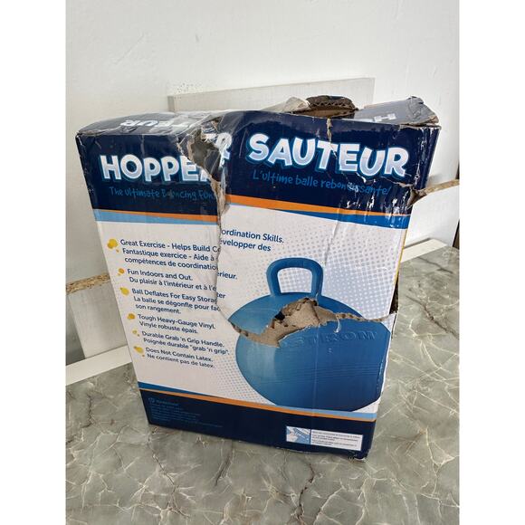 Hedstrom Blue 15" Hopper Ball - Picture 3 of 4